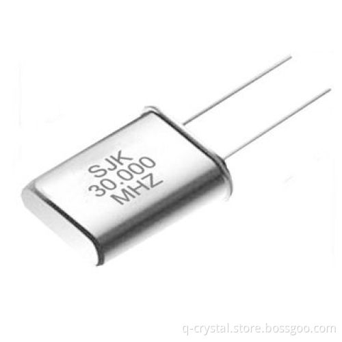 Quartz Crystal Resonator, High-frequency Range, RoHS, Pb Free Compliant